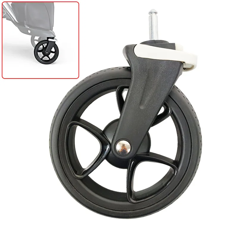 Stroller Front Wheel Compatible Stokke Xplory V4 V5 V6 Pushchair Right Left One With Bearing Bracket Axle Baby Pram Accessories