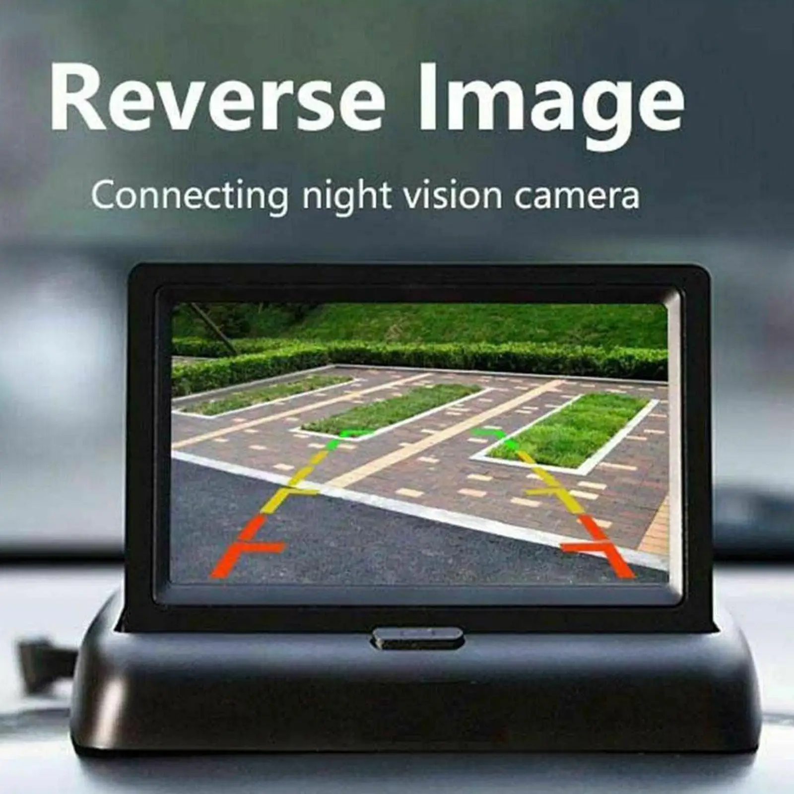 Car Monitor Screen For Rear View Reverse Camera 5.0" TFT LCD Display HD Digital Color 5.0 Inch HD Screen Parking Assistance Rear