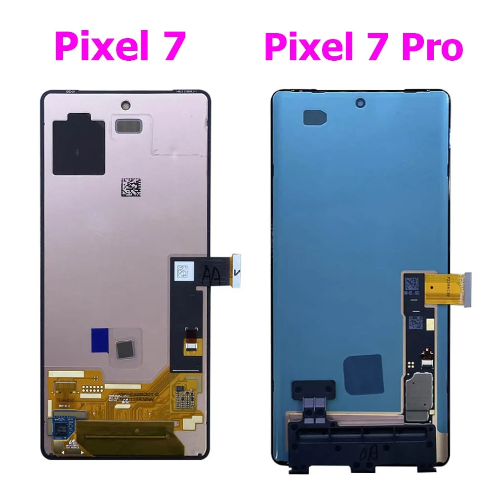 6.7"100% Original For Google Pixel 7 Pro LCD Display Touch Screen Digitizer Assembly Replacement 6.3" For Google Pixel 7 Display