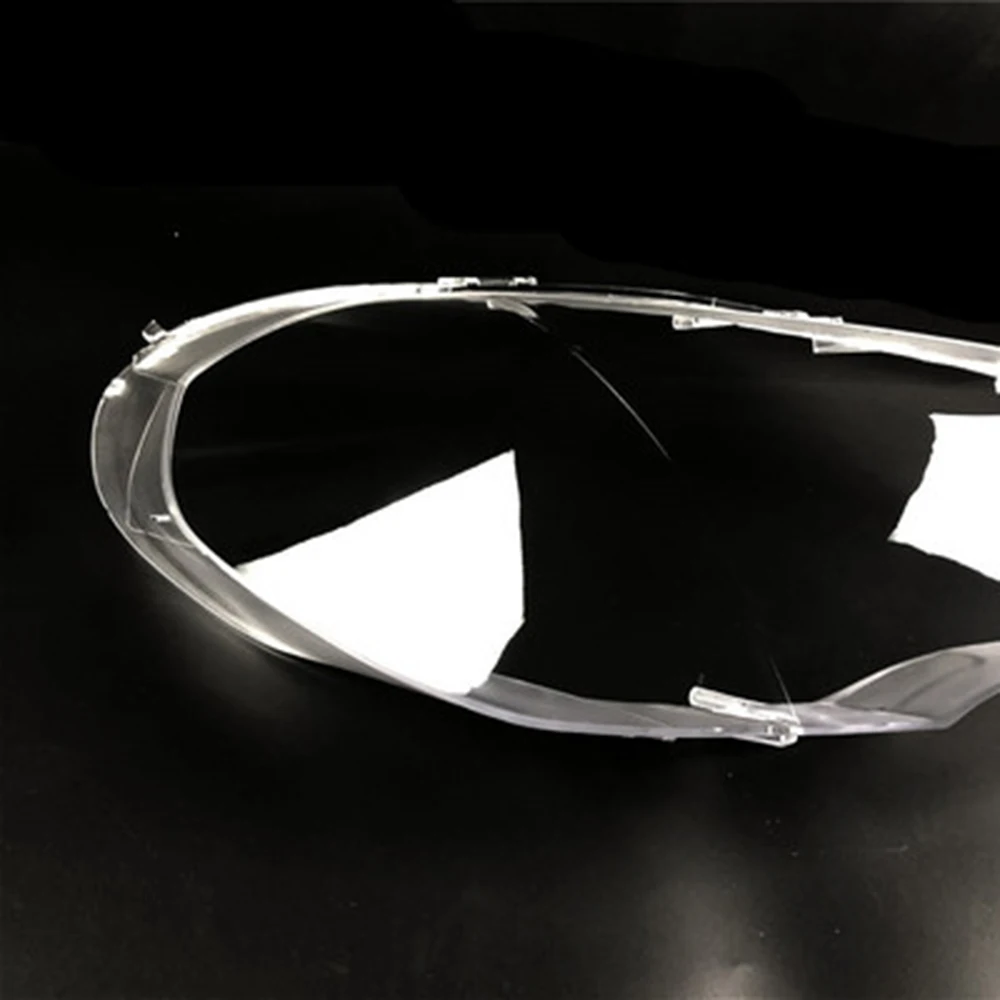 For BMW X5 E70 2008~2013 Front Headlight Shell Lamp Shade Transparent Headlamp Cover Plexiglass Replace Original Lens