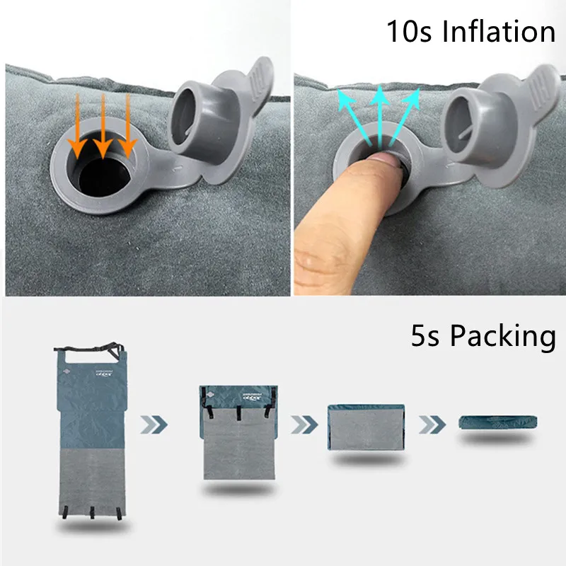Airplane Footrest Hammock Travel Foot Rest Inflat Air Cot Bed For Kids Adjustable Car Railway Flight Travel Accessories