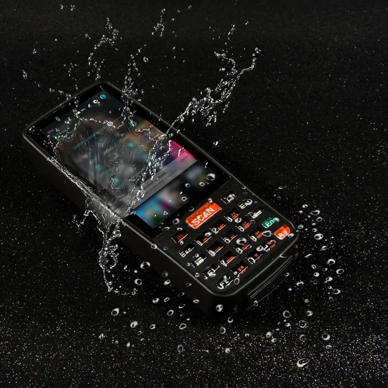RUGLINE 4.0 Inch Android Mobile PDA With Barcode Scanner NFC Reader Wifi Bluetooth 4G GPS Camera Terminal