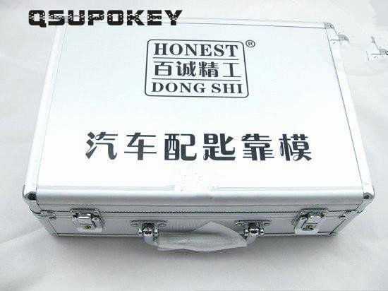 QSUPOKEY Original Honest 10 in 1 Auto Locksmith Tool Car Key Moulds for Key Profile Duplicating HU66 HU92 HY22 HU101 HU100 HON6