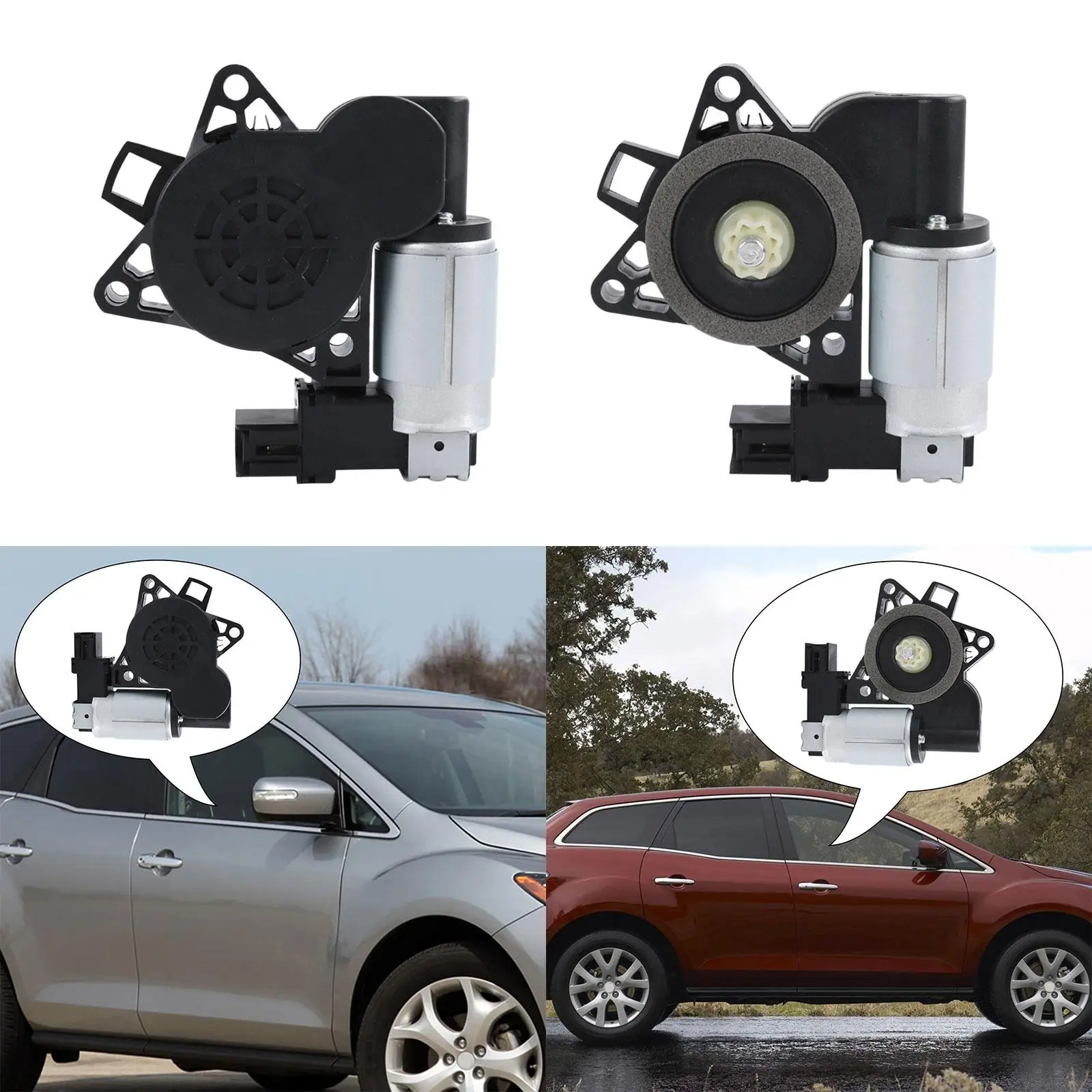 Window Lifter Regulator Power Motor Replaces Accessories Side Window Motor for Mazda CX-7 6 RX-8 smile