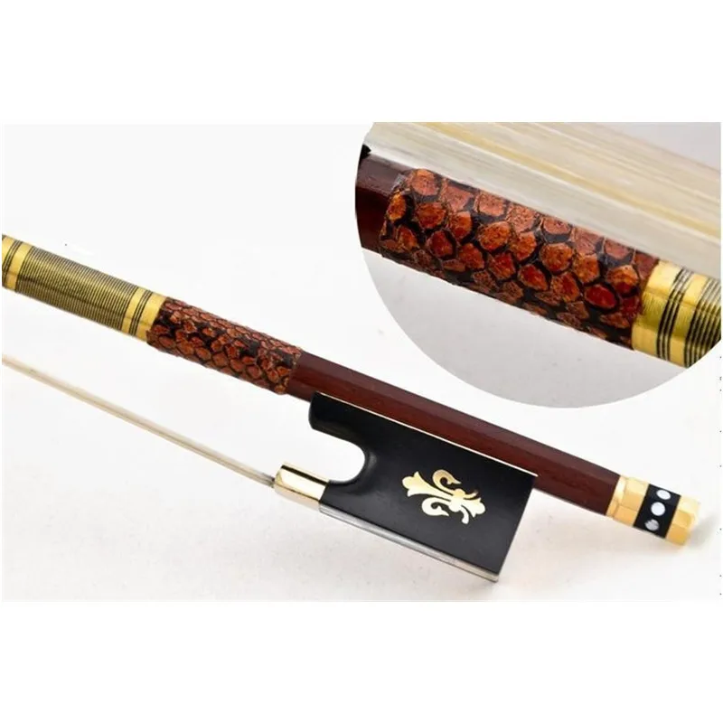 1Pcs Violin Bow Size 1/8 1/4 1/2 3/4 4/4 Brazilwood Wood Horse Hair Accessory Accessories Parts