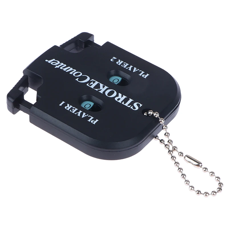 Mini ddmysmile Golf 1Pc Handy Shot Count Stroke Putt Score Counter Two Digits Scoring Keeper With Key Chain Golf Training Aids Smile