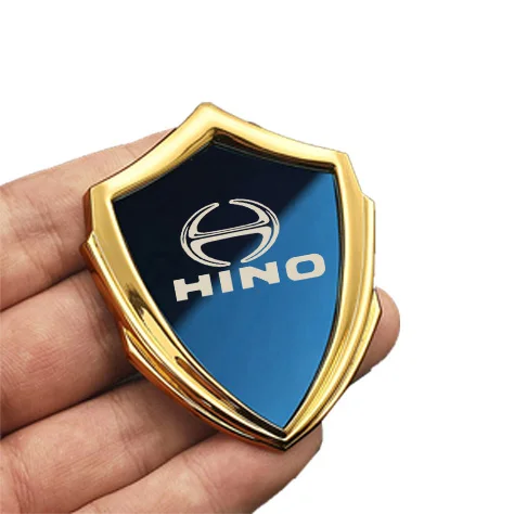 Car 3D Metal Flag Emblem Badge Decals Sticker Car Windows for HINO 700 PROFIA HINO 500 RANGER TRUCK BODY PARTS