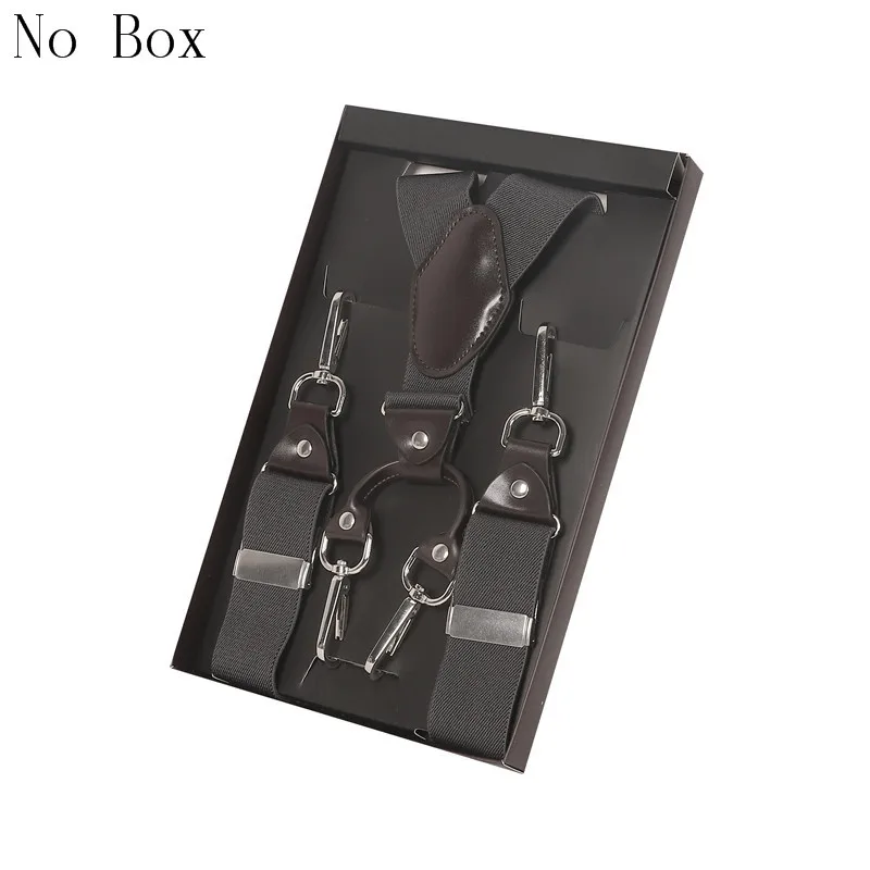 Hook Suspenders Man's 4 Braces Elastic Adjustable Suspensorio Bretelles Tirantes Casual Trousers ligas cowboy's Gift smile