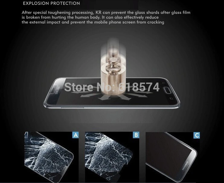 100% Original 2.5D Tempered Glass For Crosscall Core X4 M4 Screen Protector protective film For Crosscall Core M5 M4 GO Glass