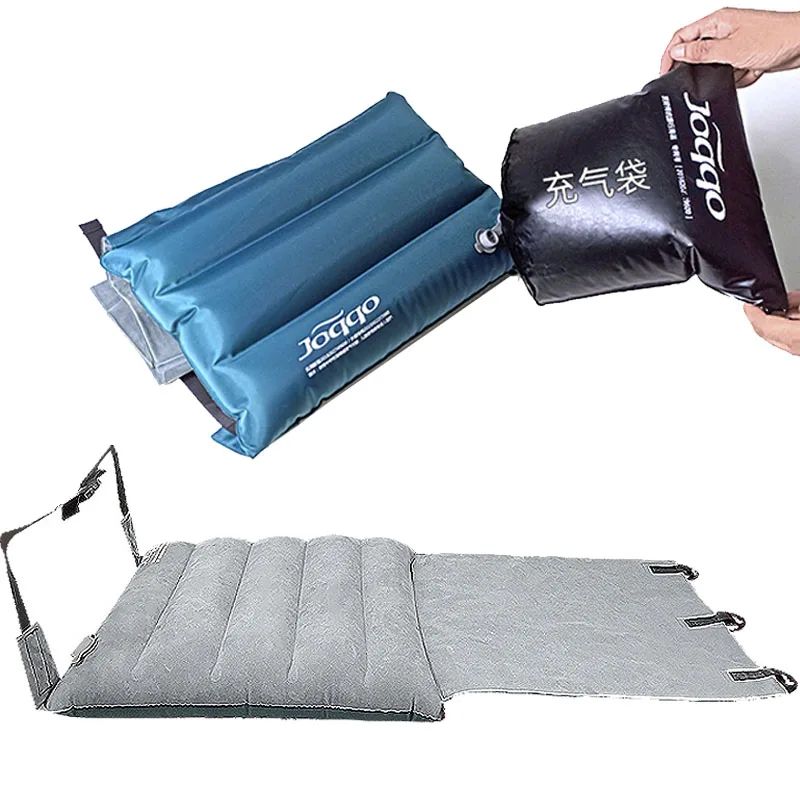 Airplane Footrest Hammock Travel Foot Rest Inflat Air Cot Bed For Kids Adjustable Car Railway Flight Travel Accessories