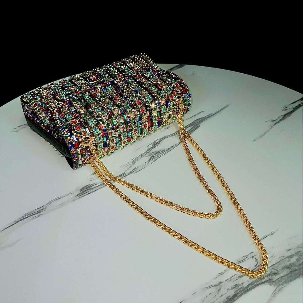 Luxurious Women's Evening Handbag - Exquisite Rhinestone Embellishments,Perfect for Banquet, Party, and Formal Occasions, Elegant Style Purse for