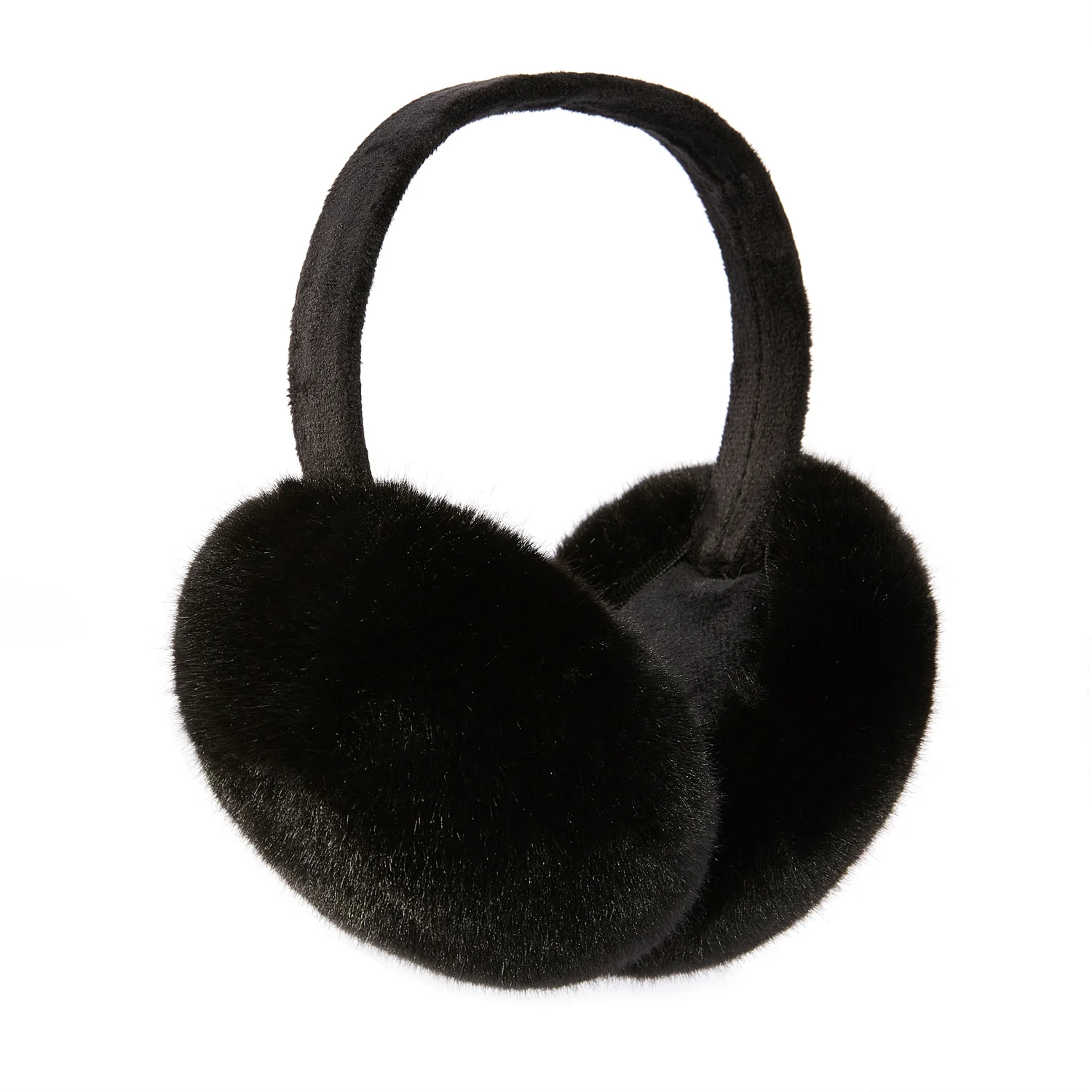 Quality Earmuffs High 1 Faux Rabbit Fur Hang Ear Cover Warm Winter ddmysmile Headwear Ear Muffs Fur Earmuffs Unisex Adult Ear Warmer Fold Smile