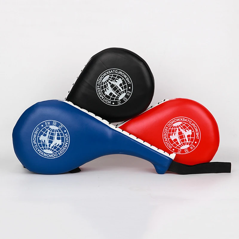 Kids Training Practise Leather Hitting Target Children Taekwondo Kick Pad Target Karate Boxing Safety Equipment