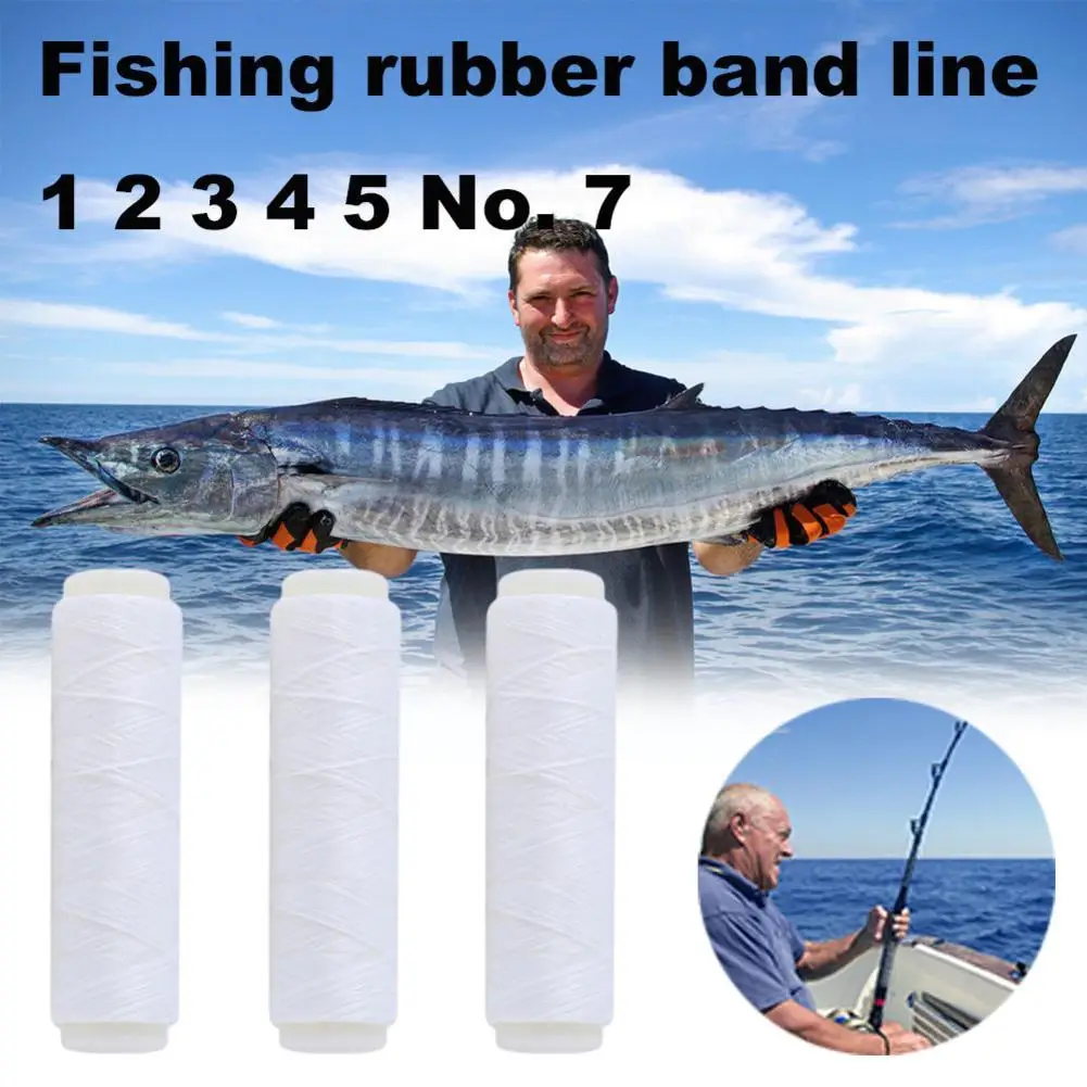 Line Fishing Rubber Band High Tensile Elastic Thread ddmysmile Accessories Sea Fishing S0l9 Smile