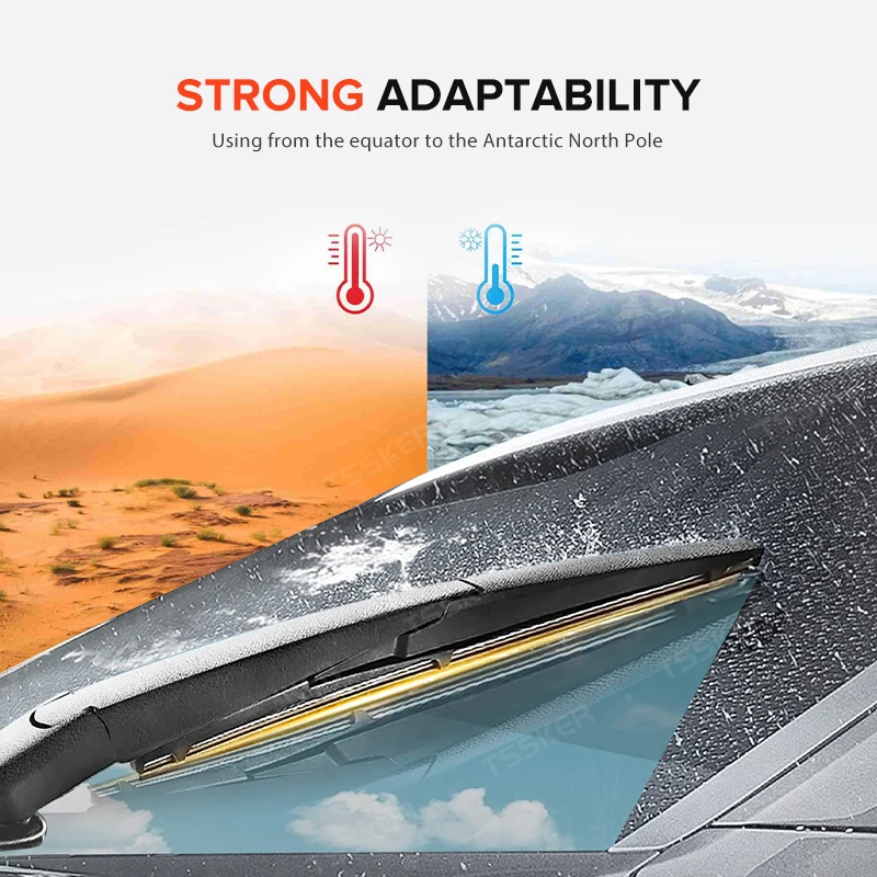 Wiper Rear Wiper 15" Blade For Skoda Fabia 6Y Hatchback Estate 1999-2007 2006 2005 2004 2003 Windshield Windscreen Rear Window smile 15"