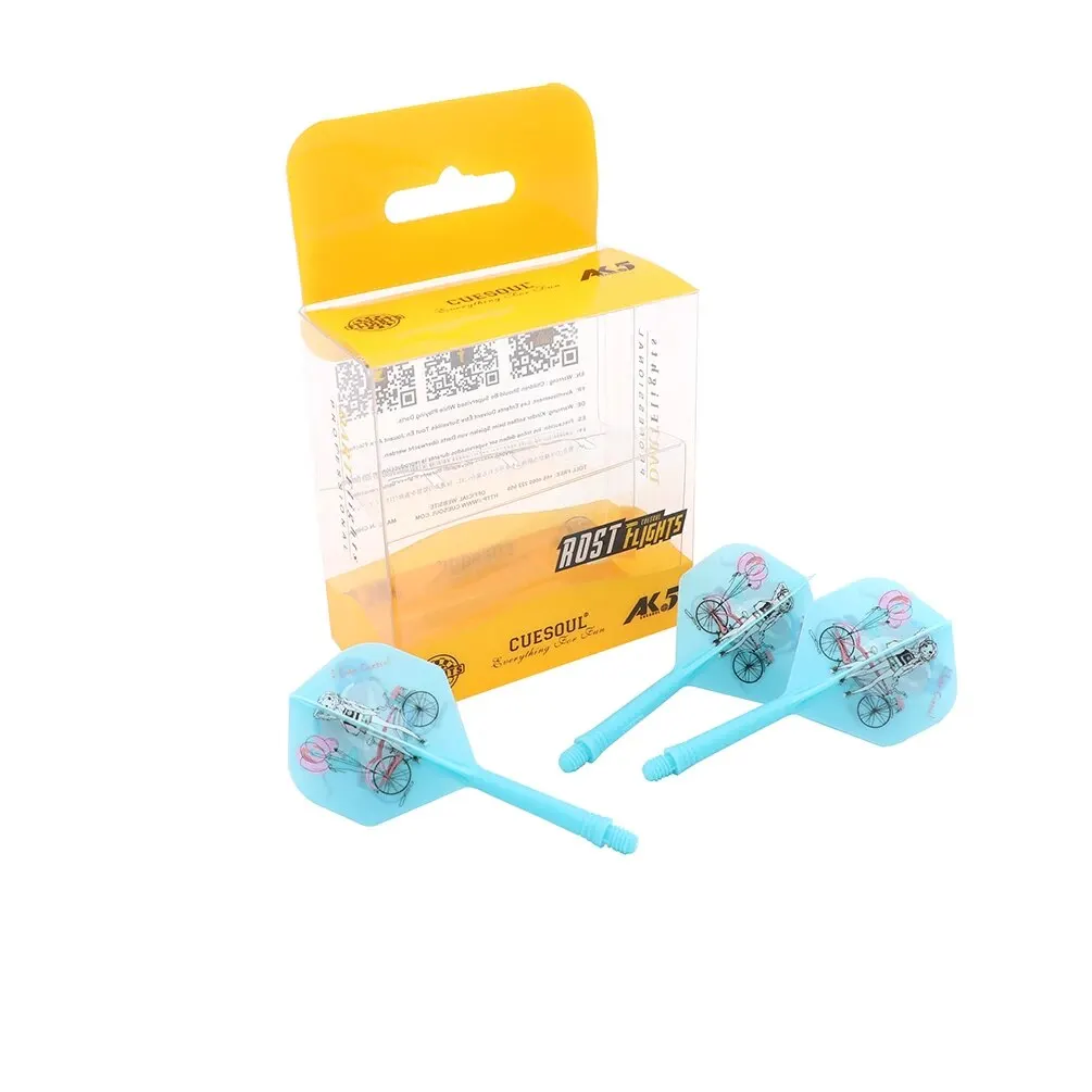 CUESOUL Rost Integrated Dart Shaft and Dart Flights Standard Shape,Size M-28mm