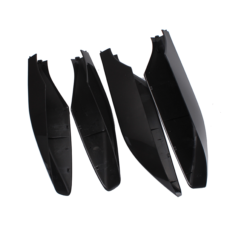 4 PCS ABS Roof Rack Cover For Toyota Land Cruiser Prado 120 FJ120 2003-2009 LC120 luggage Racks Rail End Shell Replacement Parts
