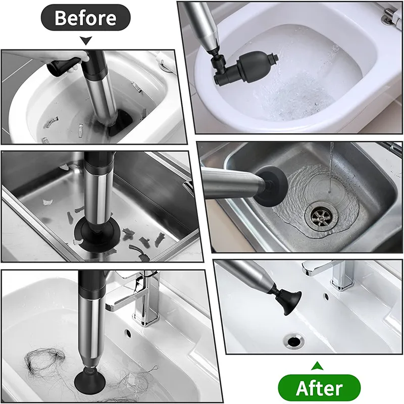 Unblock Sink Developed Bathroom Professional Sewer Fillings For Cleaning Opens Clogging Of Sewage Pipe Equipment Pressure Toilet smile