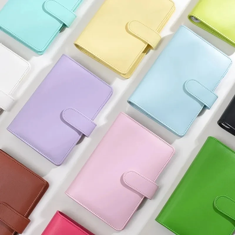 Binder 2023 Notebook Budget A6 Planner Cash Envelope Savings Money ddmysmile 6 Holes Binder For Financial A6 Loose-Leaf Notebook Housing Smile