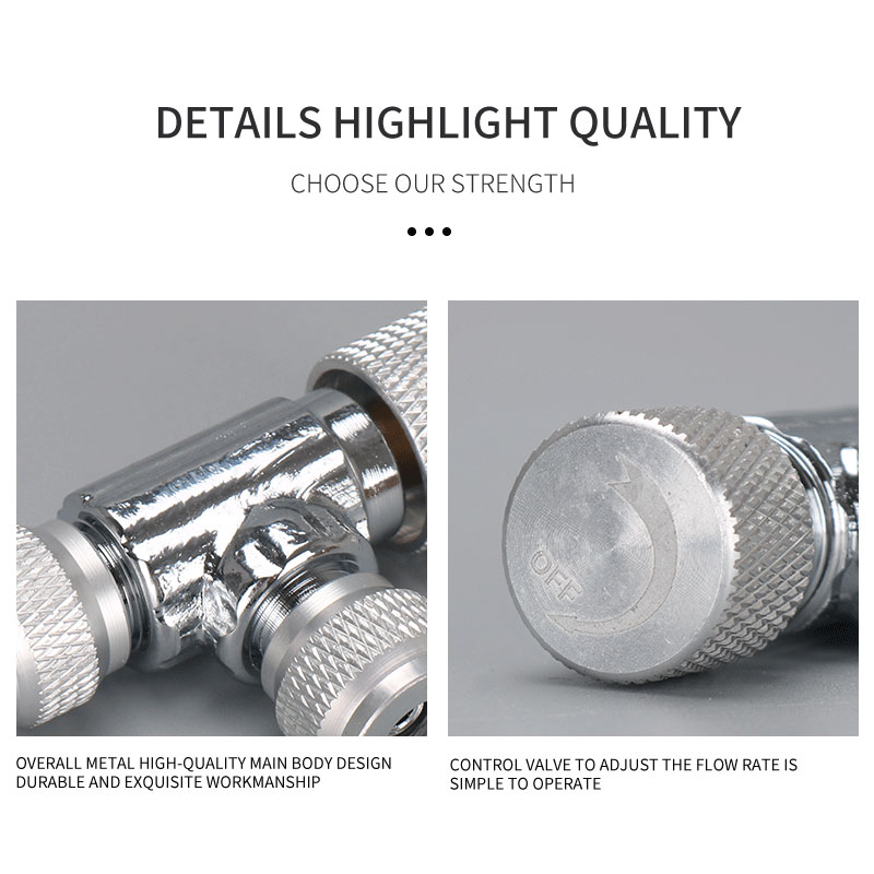 ZRDR high quality needle valve regulator suit 4*6mm co2 special tube for aquarium fish tank co2 systemCarbon dioxide fine-tuning