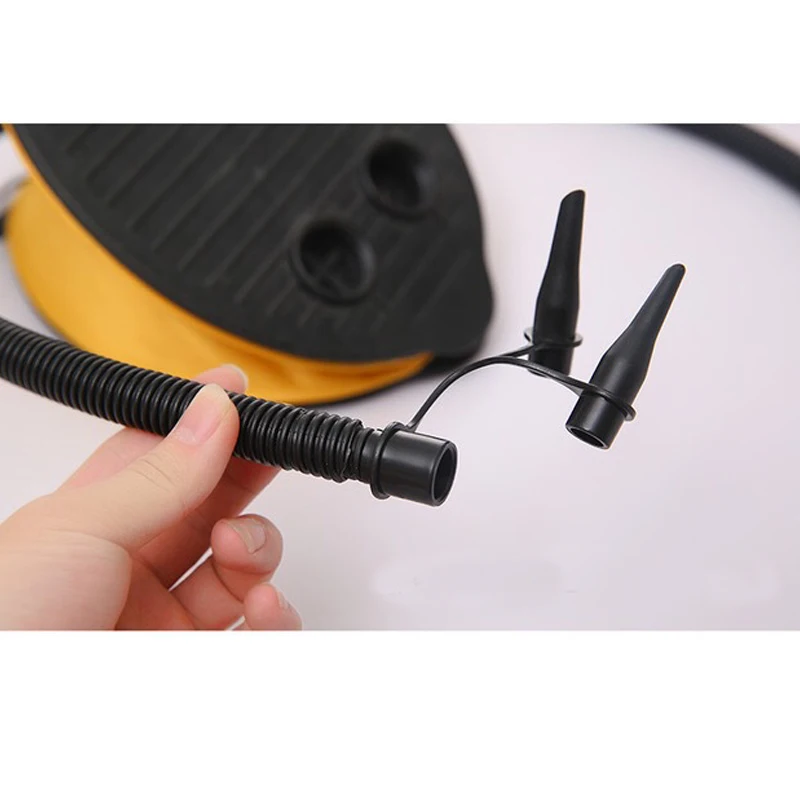 Electric Air Inflator for Camp Mattress, Hand Pump for Inflatable Beds, Bed Cushion, Foot Pedal for Swimming Floats, Yoga Balls