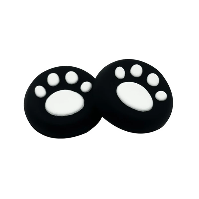 Cat Paw Thumb 4pcs/lot Stick Grip Cap Cover For PS3/PS4/PS5/Xbox One/Xbox 360 Controller Gamepad Joystick Case Accessories smile