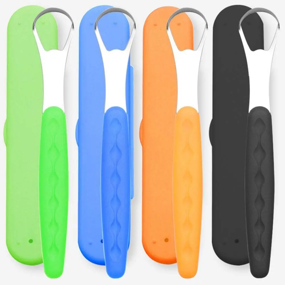 fffdb Oral Care Fresh Durable Tools Breath Hygiene Health With Travel Case Tongue Brush Dental Scraper Cleaner