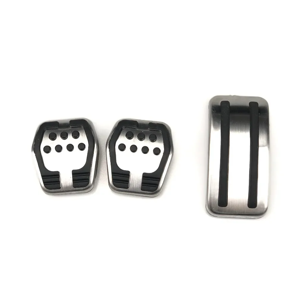 Car Gas Fuel Pedal Set Brake Pedals Rest Foot Pedal Covers for Ford Focus 2 3 4 MK2 MK3 MK4 RS ST Kuga Escape