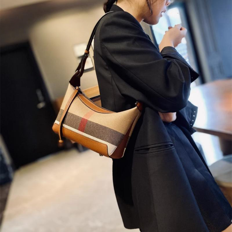 Genuine Leather Fashion Underarm bag 2023 New High Capacity Shoulder Crossbody Bags Brand Designer Trends Handbag