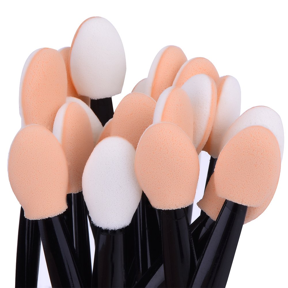 f a Cheap Wholesale Disposable Factory pcs Dual Sided Sponge Tip Makeup Eyeshadow Applicator