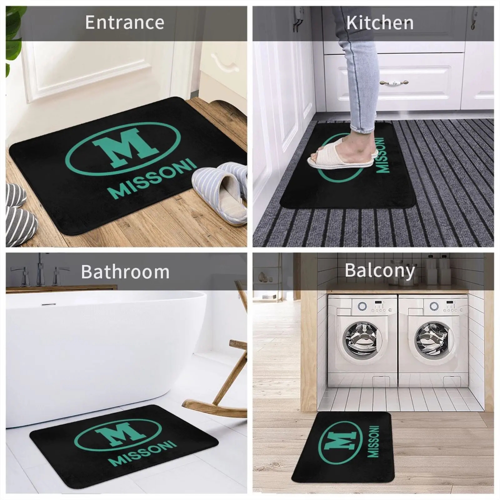 Classy Art The Authentic Design Entrance Door Mat Bath Mat Rug Airport Boeing Orlando Planes Control Tower Airplane Air Control smile
