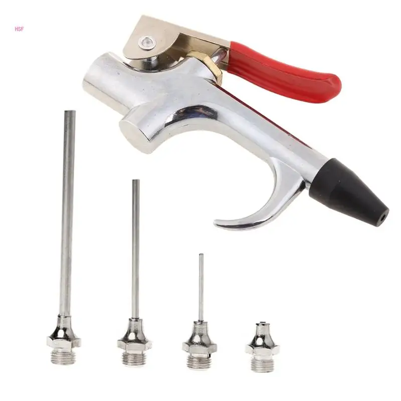 Dust Air 5 Pcs Removing Compressed Blow ddmysmile Gun Duster Nozzle Blower Cleaning Tool K Smile