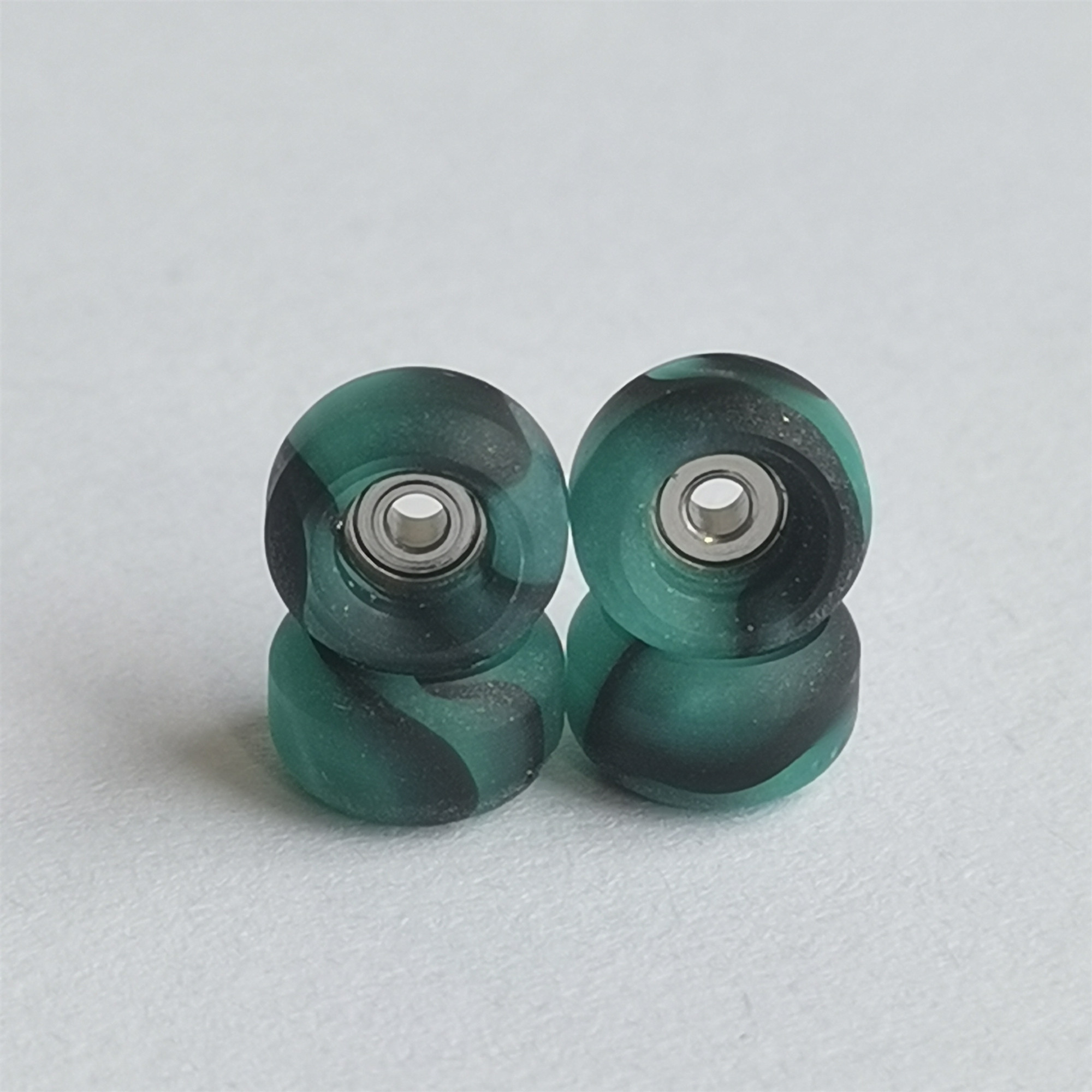 Fingerboard Swirl Color CNC Made Professional Finger Skateboard Wheels