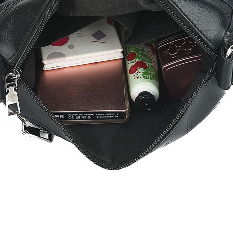 Fashionable Sheepskin Texture Crossbody Bag Luxury Purses and Handbags Pu Crossbody Bags for Women Large Capacity Shoulder Bag