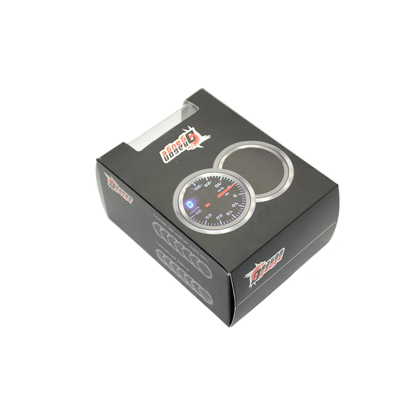 2" 52mm 7 Colors LED Dual Display Boost/Water/Oil temp/Oil pressure/Volt/Air fuel Ratio/EGT/Tachometer Car Gauge