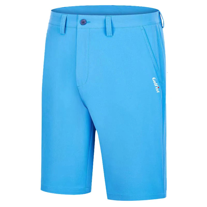 Golfist Golf Mens Shorts Summer Solid Refreshing Breathable Trousers Comfortable Cotton Casual Clothes Sportswear 240401