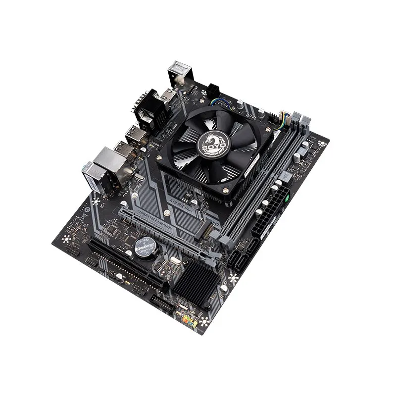 SOYO Onboard CPU Motherboard A10 Quad Core Plus Nuclear Display CPU AMD A10-RX425BB DDR3 M.2 SATA3.0 Computer Components