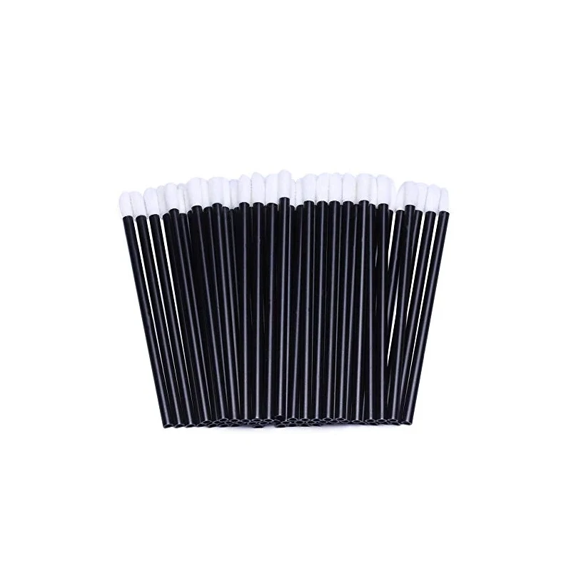 Brushes Lipbrush Pcs Disposable Lip Wands Applicator Perfect Make Up Tool Black Eyelashes Mascara brush