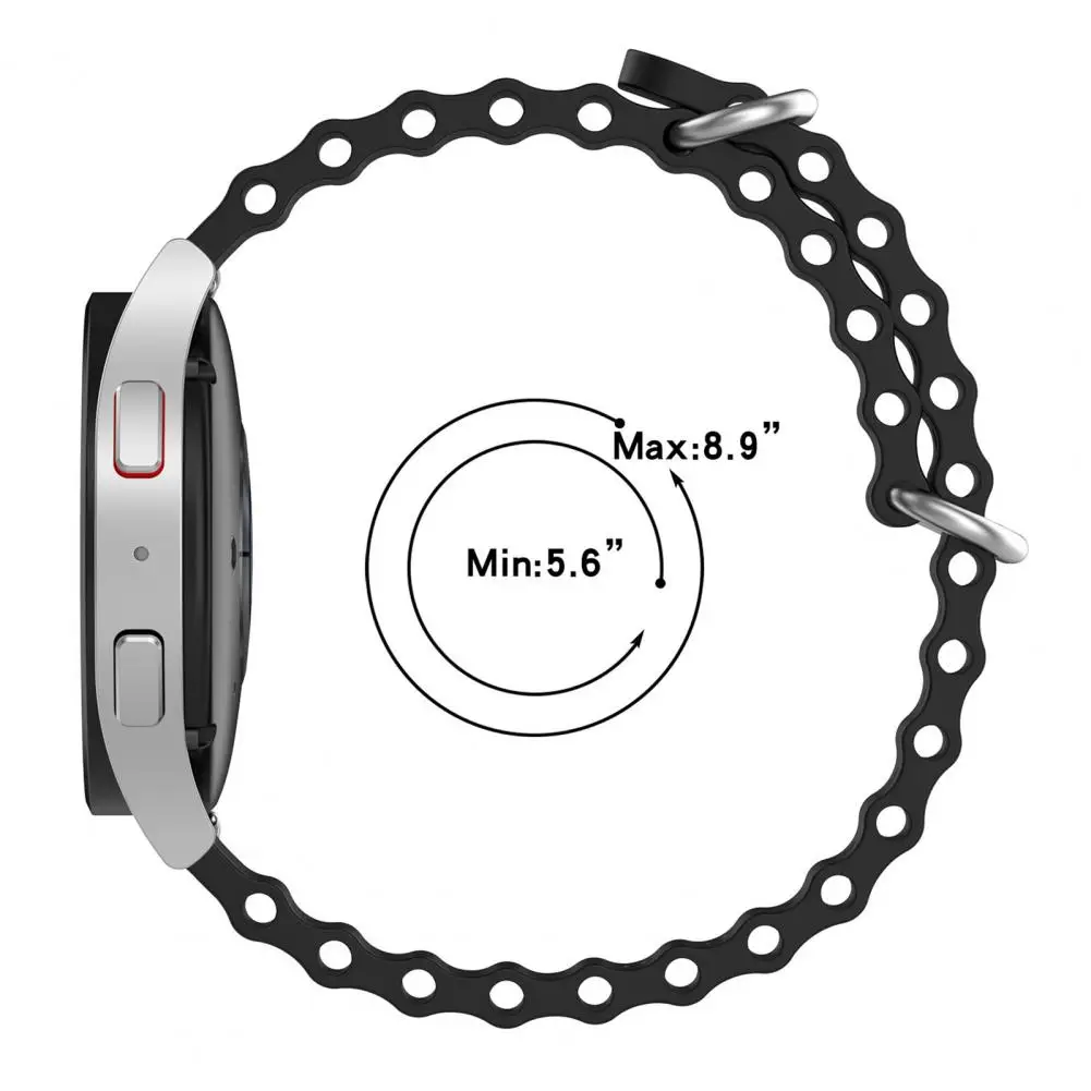 20mm/22mm Ocean strap For Apple watch band series 8 ultra smart watch iWatch serie 7 6 se 5 accessories