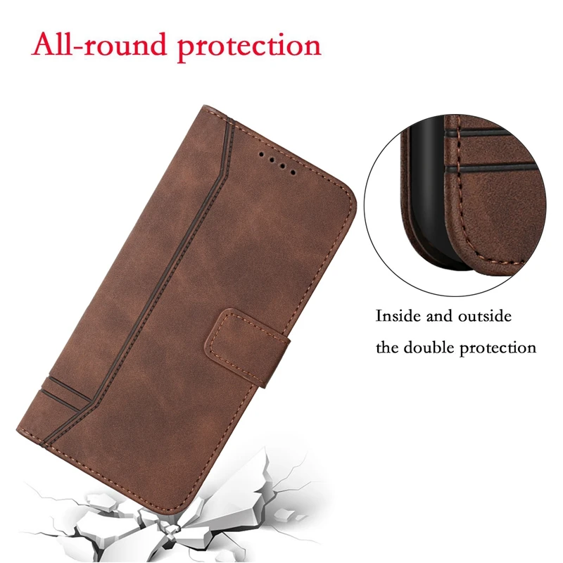 With Hand Strap Wallet Leather Card Case For Huawei Y9A Y9 Prime 2019 Y8P Y7P Y7A Y7 Pro 2019 Y6P Y5P Y3 2017 Nova 9 SE 9 Pro 7i smile