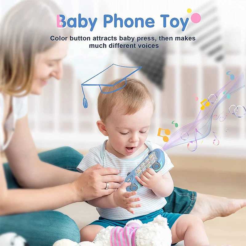 Baby childrens sic early childhood education toys gifts baby phones Free shipping
