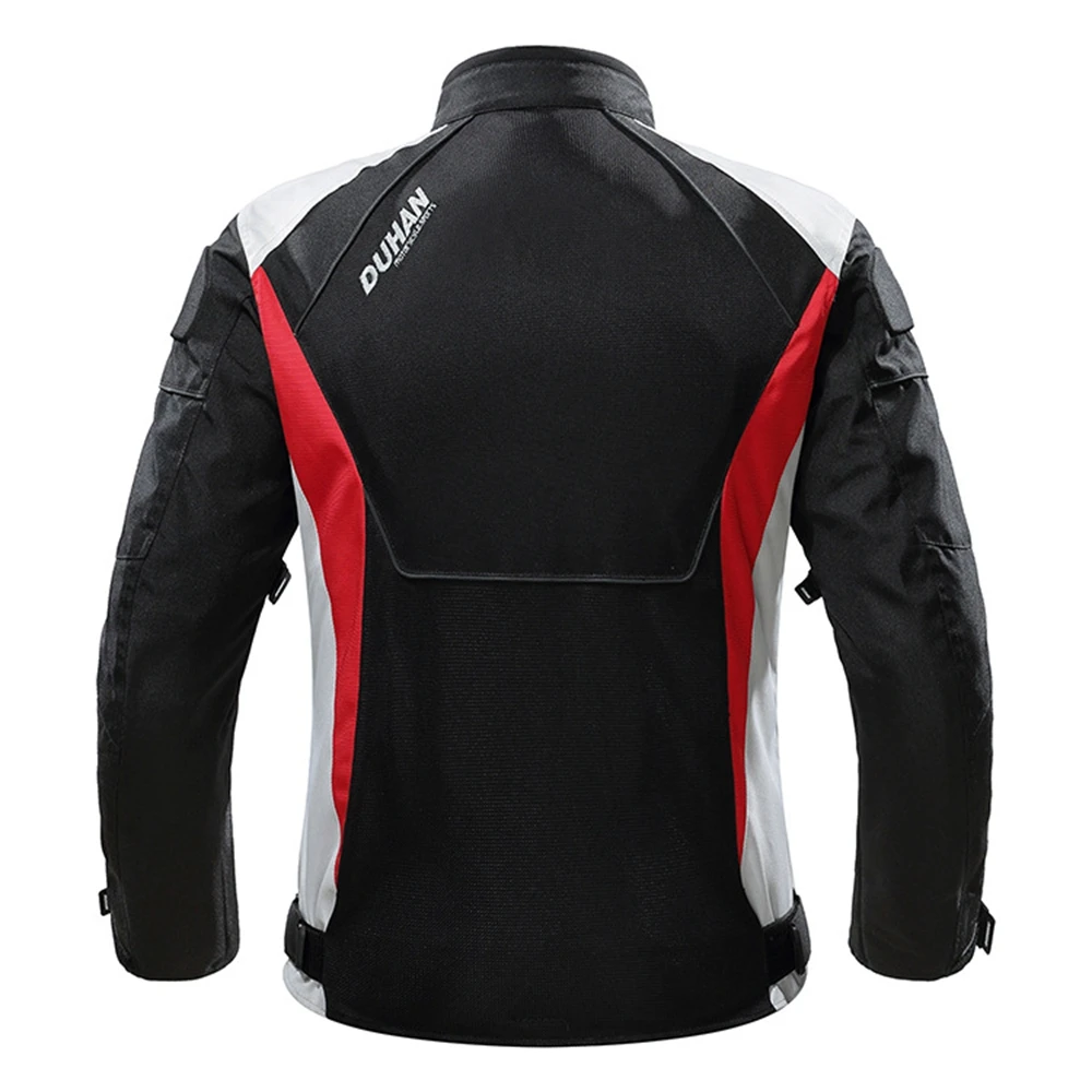 Motorcycle Jacket KEMIMOTO Men's Breathable Motocross Jacket Detachable Body Protector Moto Chaqueta Mesh Motoqueiro smile