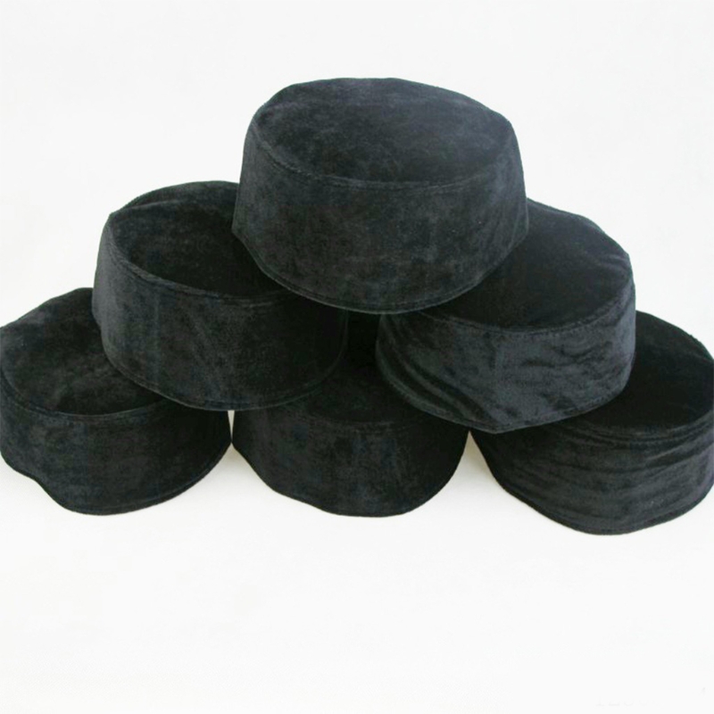 Men's Muslim Prayer Hat Headware Topi Tapis Islam Arabic Dubai Hijab Skull Caps