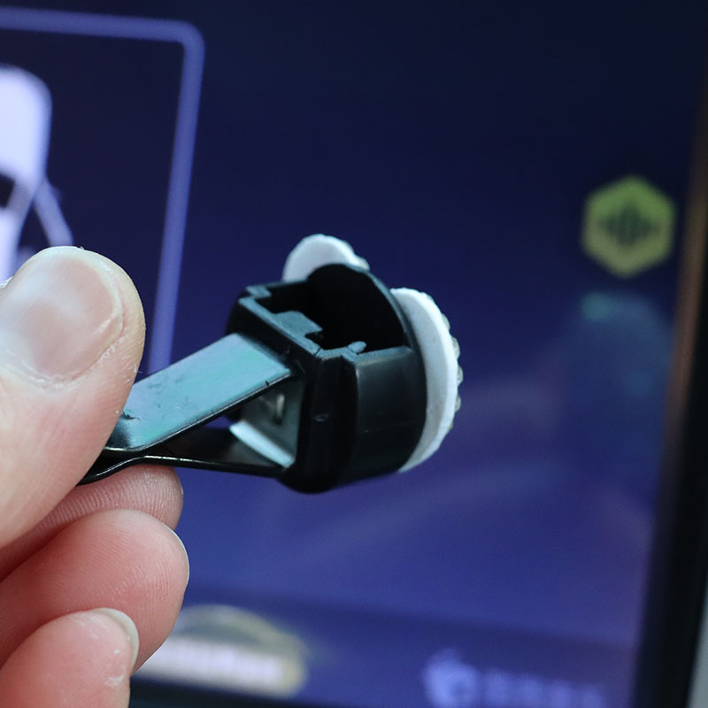 Creative Rhinestone Car Air Outlet Clip Heart shaped Conditioning Perfume Clips Auto Interior Accessories 5