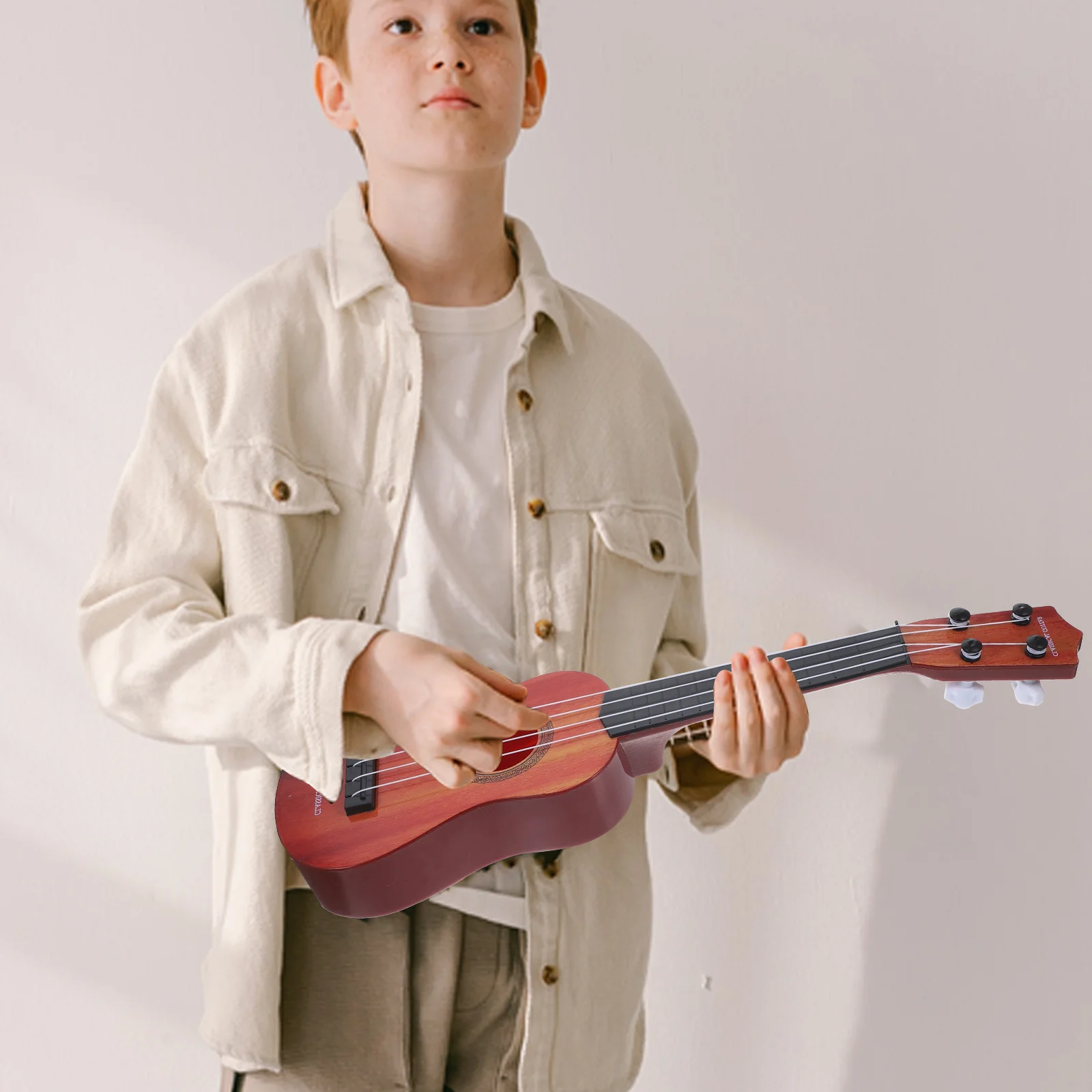 2025 Children's Guitar Toy Musical Instruments Toys Kids new Girls Wooden Ukulele Educational Mini