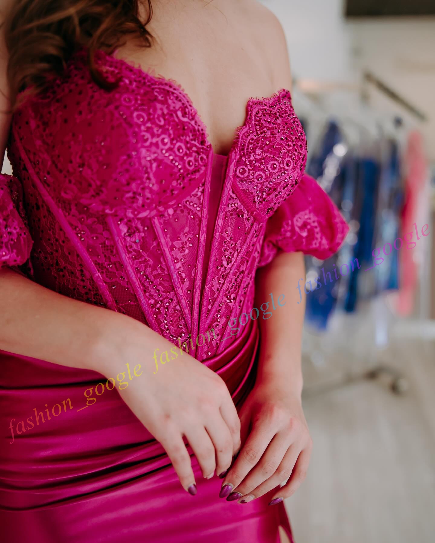 Stretch Satin Formal Party Dress Sweetheart Lace Basque Lady Pageant Prom Evening Event Special Occasion Hoco Gala Cocktail Red Carpet Runway Gown Pho