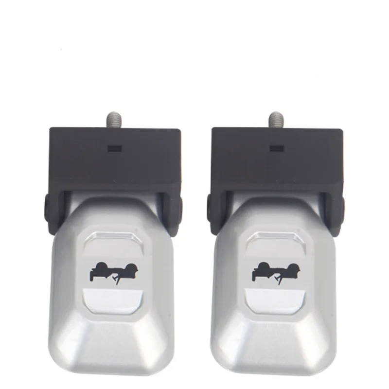 2PCS Car ABS Engine Snap Hood Latch Lock Catch New for Jeep Wrangler JL 2018-2020 Cover Hasp Lock Exterior Engine Accessories