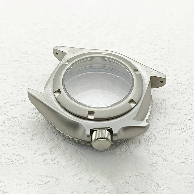 Mod Seiko Watch Case Back Cover Transparent Glass Back Fits Seiko SKX007 SRPD Turtle 6105 Tuna Monster NH35 NH36 Watch Case Back