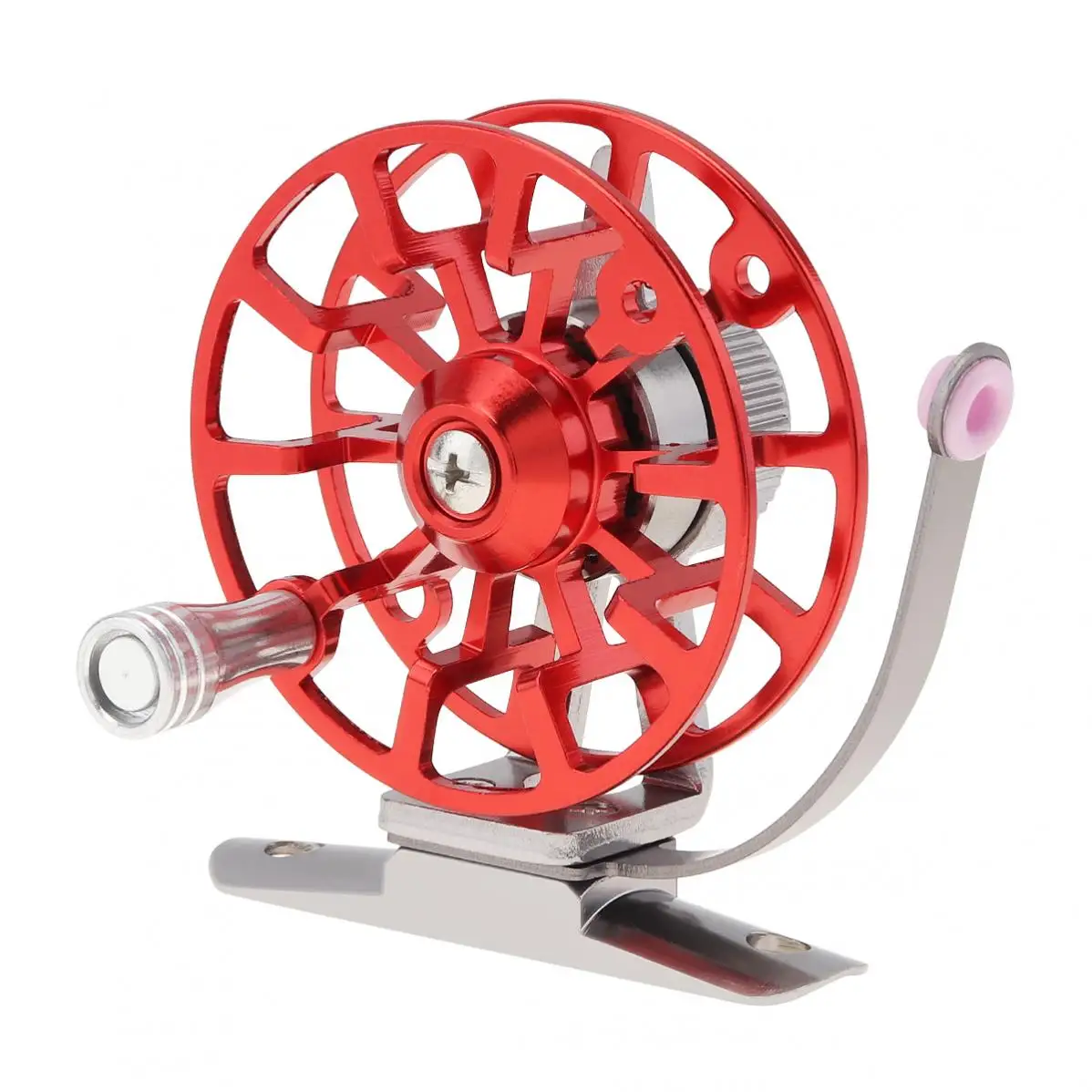 Former Ultra-Light Full Metal Ice Fishing Reel Fly Fishing Wheel Aluminum Alloy Support Left Hand 5 Colors Optional smile