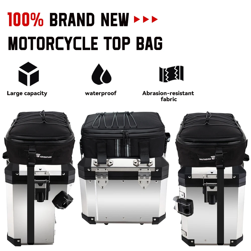 Motorcycle Top Bags Accessories For BMW R 1200 1250 GS LC Adventure Top Box Panniers Bag Case Luggage Bags F650GS G310GS ADV